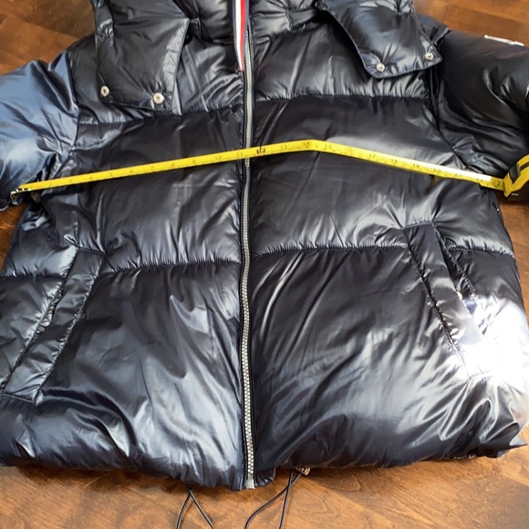 Tommy Hilfiger winter coat shiny navy blue - Picture 13 of 14